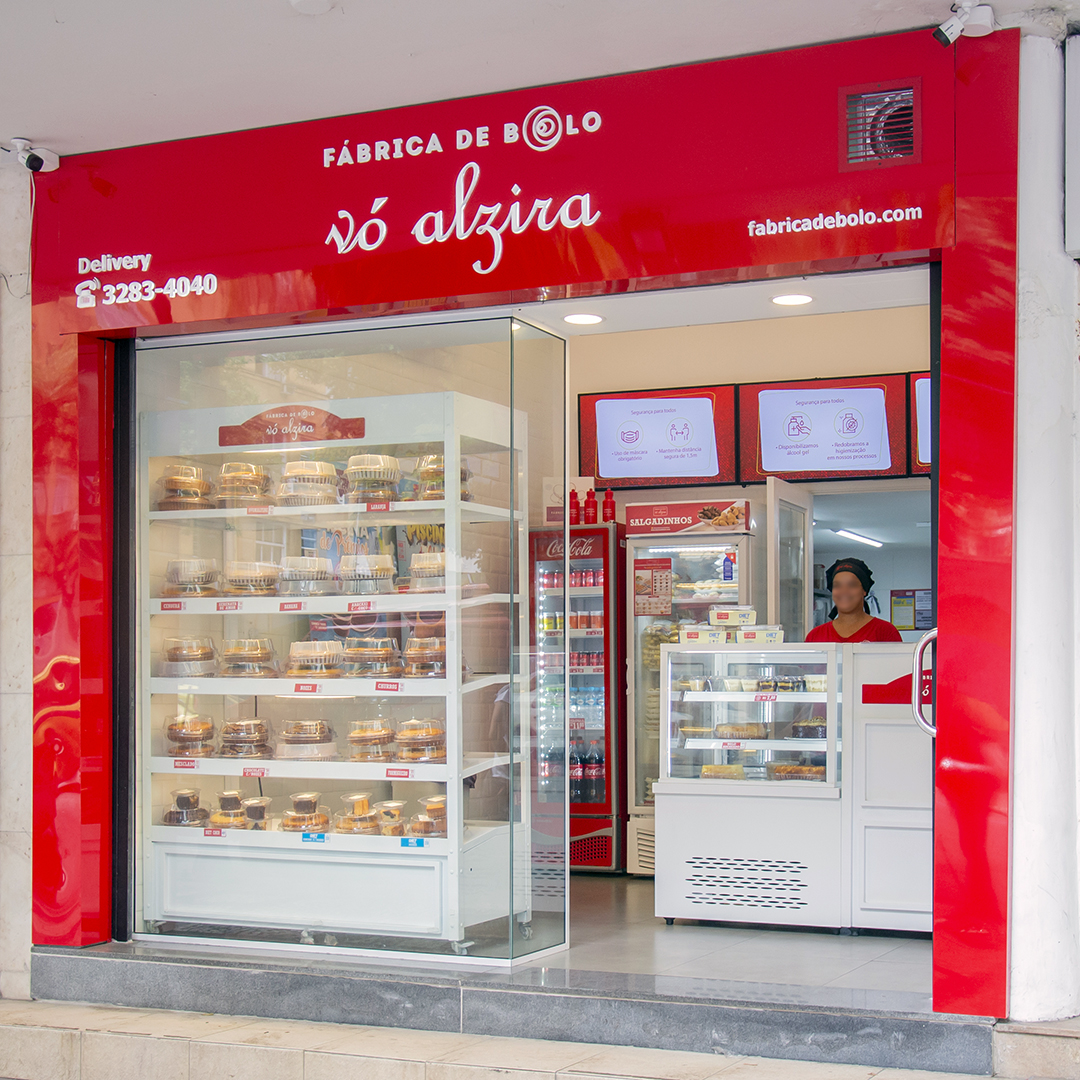 Venha conhecer nossa loja. - Picture of Fábrica de Bolo Vó Alzira